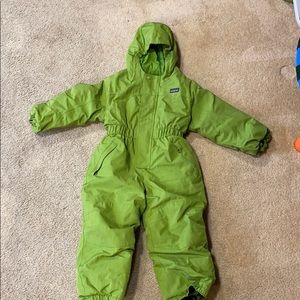 Patagonia snowsuit!
